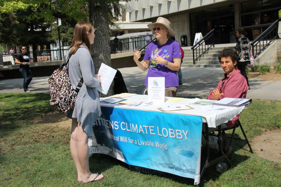 Citizen's Climate Lobby booth image